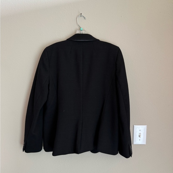 JCREW Women's Black Blazer Size 14 - Picture 7 of 9